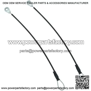 2pcs Tailgate Cable Replace M159508 Compatible with John Deere Gator Utility Vehicle M TE TH TX XUV HPX615E XUV865R XUV855M XUV835E HPX615E