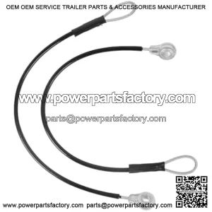 2Pc Tailgate Cable M159508 Compatible with John Deere Gator Utility Vehicle M TE TH TX XUV HPX615E XUV835E XUV855M XUV865R