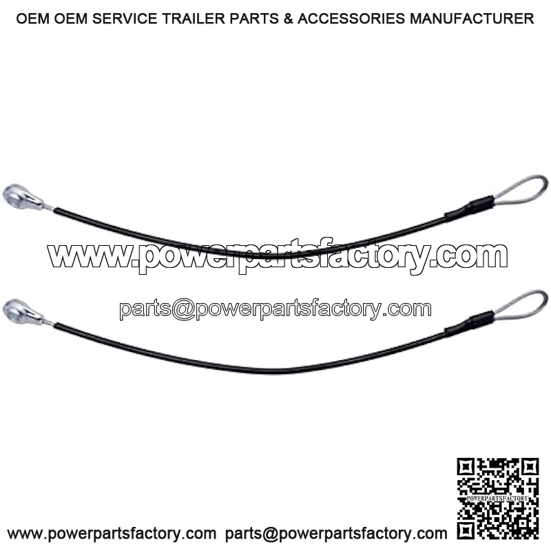 2 Pcs Tailgate Equipment Cable M159508 Compatible with John Deere Gator Utility Vehicle M TE TH TX XUV HPX615E XUV865R XUV865E XUV855M XUV835E HPX615E - Image 2