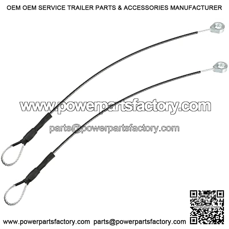 2pcs Rear Tailgate Cables Lift Gate Support Straps Pickup for HPX815E for M-Gator for TE4X2 M159508