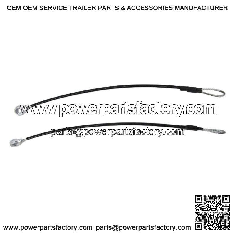 Pair Tailgate Cable Fit for E-M159508SET John Deere Gator HPX615E, HPX815E
