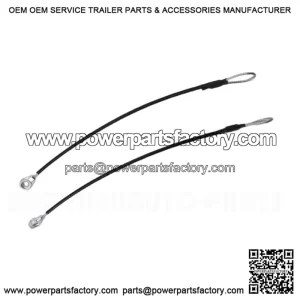 2PCS E-M159508SET Tailgate Cable for John Deere Gator HPX615E, HPX815E
