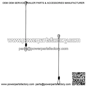 E-M159508SET Tailgate Cable (2 Pcs) Fits John Deere Fits Gator HPX615E HPX815E
