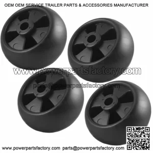 4Pk Deck Wheel for John Deere AM133602 AM116299 M111489 GX355 X320 LT180 LX289