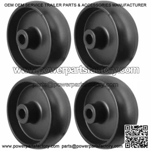 4Pk Deck Wheel Rollers for John Deere GX10168 R11819 210-051 72-119 L110 D110