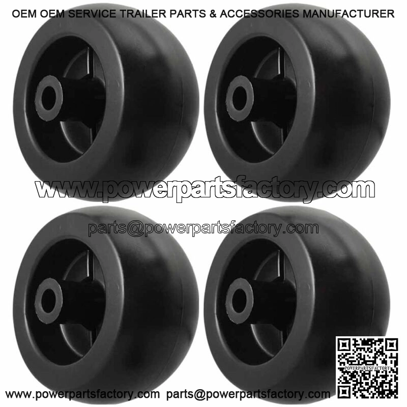 4Pk Deck Wheels for John Deere Gravely 92537 Bad Boy 022-5234-00 TCU18744 Arien