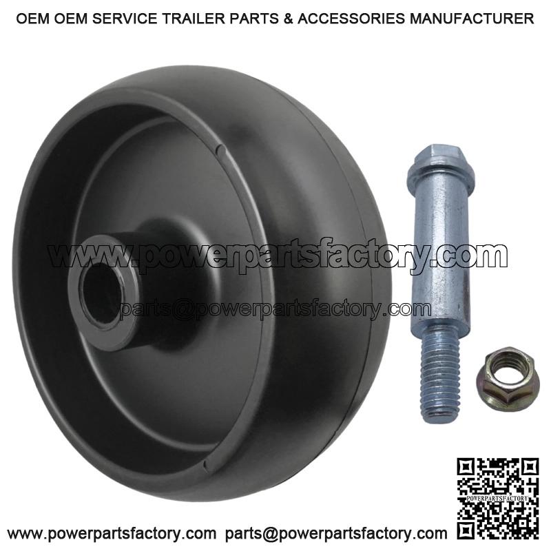 2Pk Deck Wheel Roller and Hardware for John Deere GX10168 R11819 210-051 72-119 - Image 2