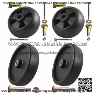4 Deck Wheel & Kit for John Deere 318 400 420 AM31009 AM32639 AM54223 AM54243