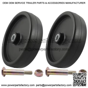 2Pk Deck Wheel and Kit for John Deere AM54223 AM32639 734-3000 934-3000 6918