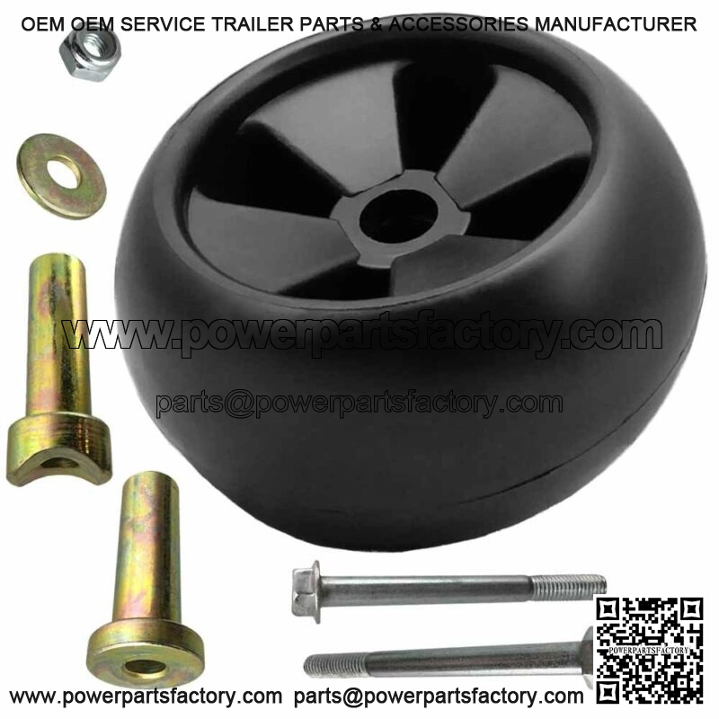 2Pk Deck Wheel 6Pc Kit for John Deere AM133602 AM116299 M111489 GX355 LT180 - Image 4