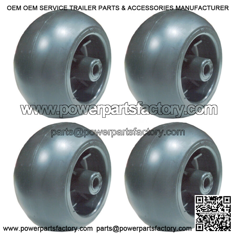 (4) Deck Wheels Fits John Deere Mower Z810 Z820 Z830 Z910 Z920 Z930 Z950