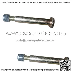 Replacement 2 pack of deck wheel bolts & nuts for lawn mowers & zero turns