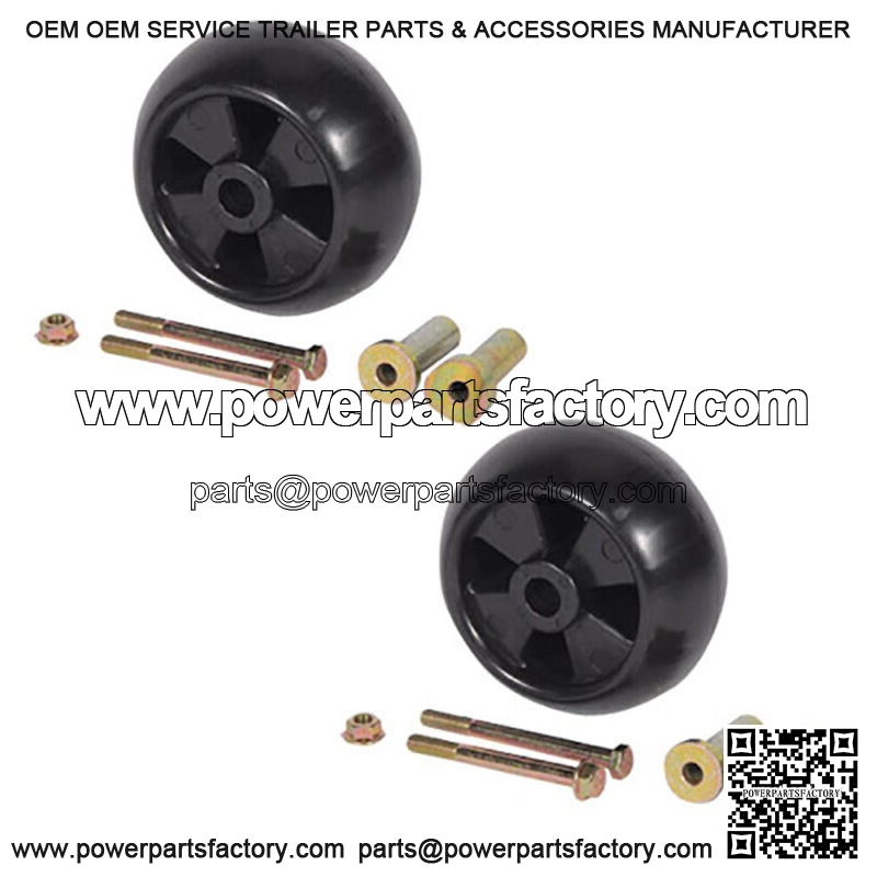 Two (2) Deck Wheels Fits John Deere 240 245 260 265 285 320 325 335 345 - Image 2