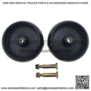 Mower Deck Wheels Kit Replaces OEM John Deere E110-E180 G100 L100-L130