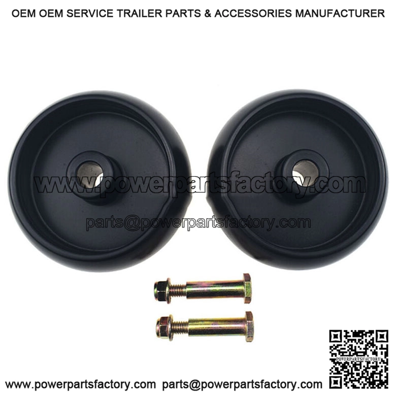 Mower Deck Wheels Kit Replaces OEM John Deere E110-E180 G100 L100-L130