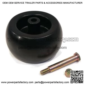 Deck Wheel with Bolt, Nut for John Deere 30" 108, 111, 111H, 112L, 130, 160, 165