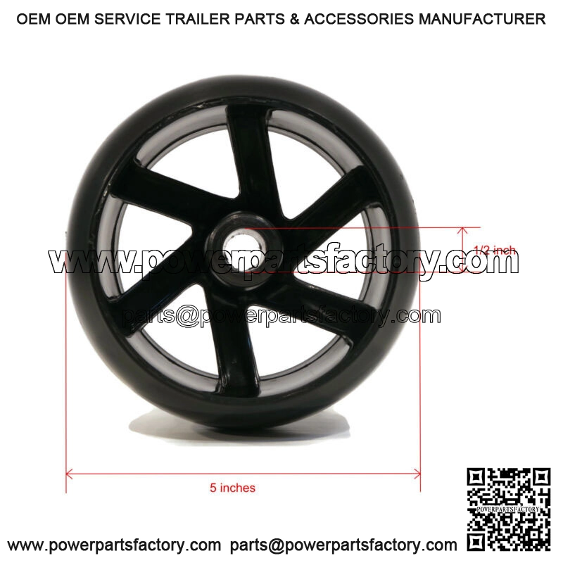 Deck Wheel with Bolt & Nut for 2001-2018 YT42DXL, Z246, Z254F Tractor - Image 2