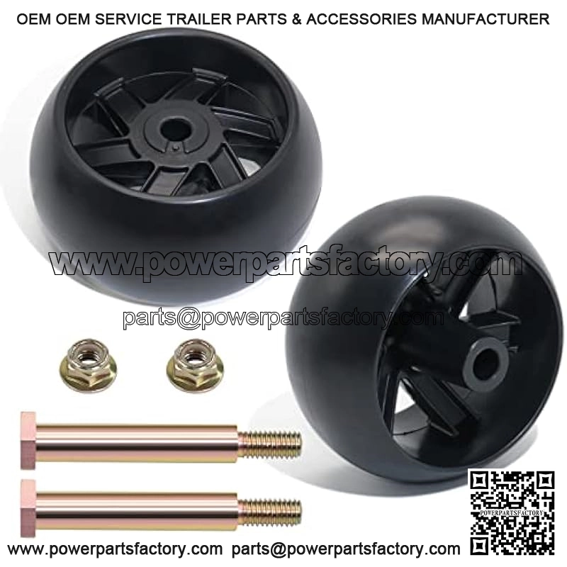 2 Pack Deck Gauge Wheels Kit Fit for Most 42" 46'' 48'' 50" 52'' and 54" Decks Replace for Husqvarna 532174873 589527301 for Cub Cadet 753-04856A for MTD 133957 174873 734-03058, etc