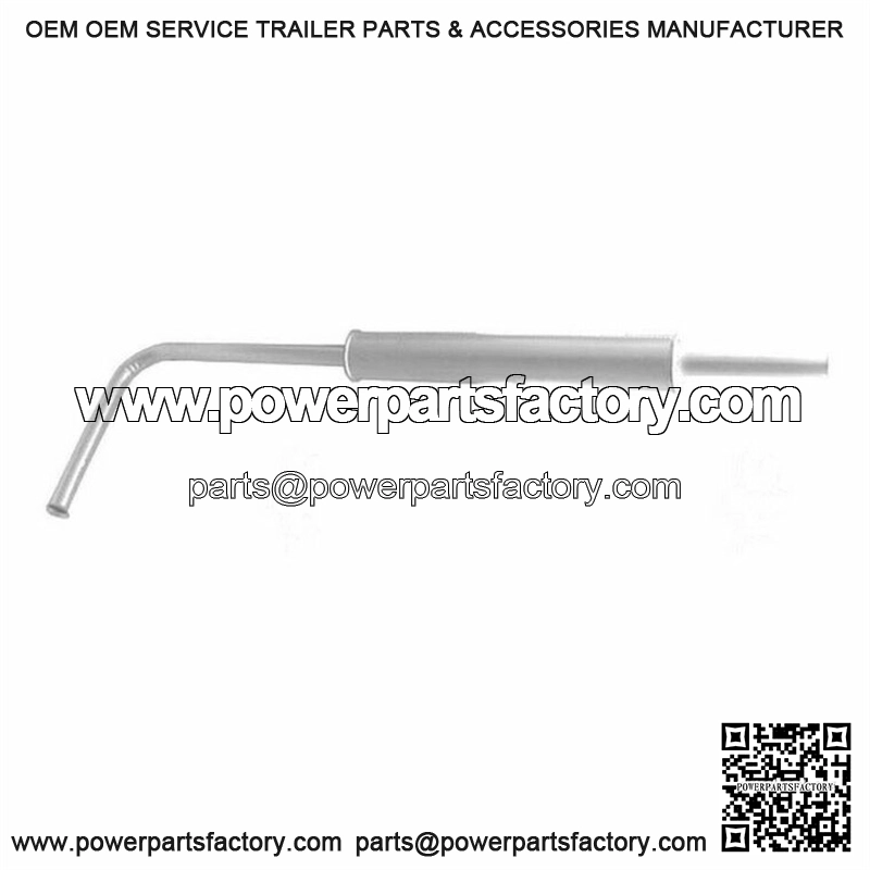 For Ford Tractors 8N 9N 2N Horizontal Exhaust Muffler 8N5230