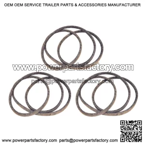 Set of Three Deck Belts 1/2" x 95.5" Fits Husqvarna GTH200 Fits AYP 144959
