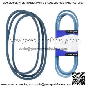 HIGH END DECK & PTO BELT SET Fits John Deere 300 314 316 317 318 M82718 & M41668