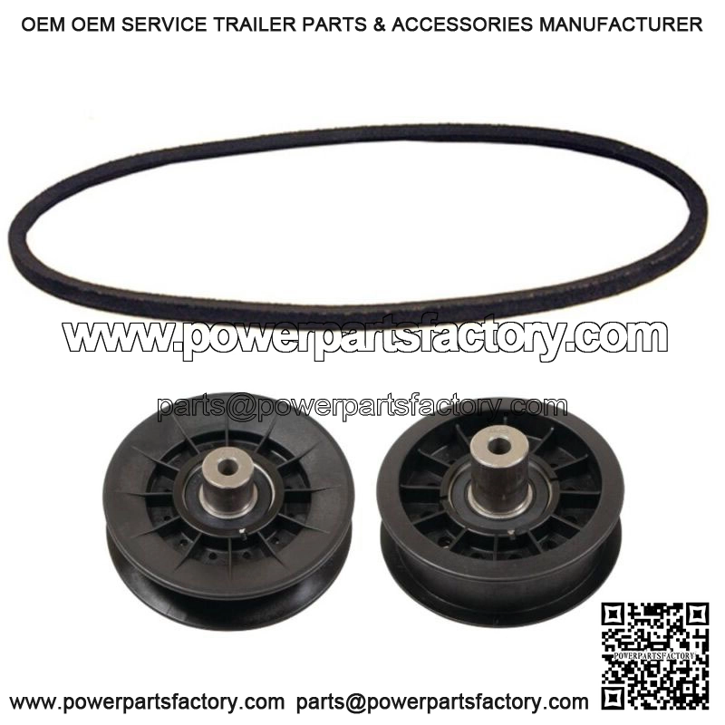 Belt and Idler Set Fits John Deere X300 X304 X310 X320 X324 X330 X340 X350 X354