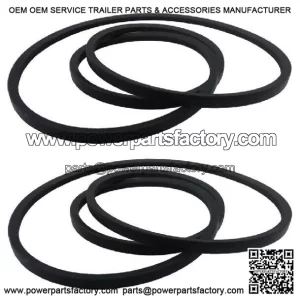 2 Deck Belts for John Deere L100 L105 L107 L108 L110 L111 L118 L130 Tractors