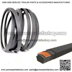 48" Deck Belt for John Deere L130 After S/N A130001 and B020001 (L 141" x W 1/2)