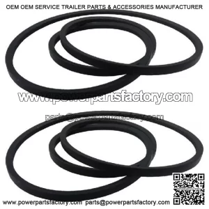 (2) Replacement Belts for MTD 954-04219 / 754-04219 (1/2" x103")