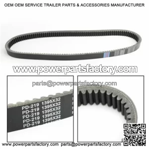 Drive Belt for John Deere Gator TX/TH 675cc 854cc 2017-2018 M-Gator 2017 #0 (For: More than one vehicle)