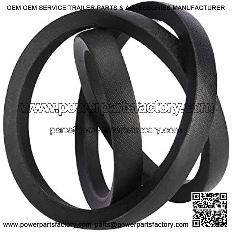 532197253 Deck Belt 1/2" X 100 1/4" Compatible with Husqvarna 32197253 592855001 AYP 197253 532197253 592855001 Ariens 21546422 21547025 21547238 Craftsman/Poulan 429636 197253