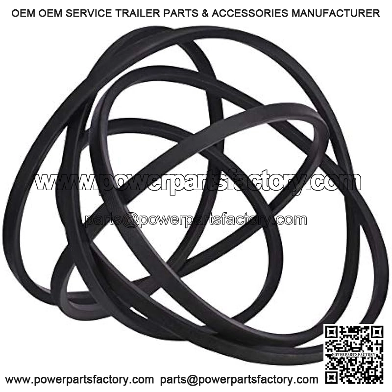 532197253 Deck Belt 1/2" X 100 1/4" Compatible with Husqvarna 32197253 592855001 AYP 197253 532197253 592855001 Ariens 21546422 21547025 21547238 Craftsman/Poulan 429636 197253 - Image 2