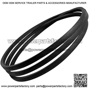 Deck Belt Replace 587686701 Compatible with Craftsman 54" Deck Mower- Mower Belt Compatible with Craftsman GT6000 Lawn Tractor, Hu sqvarna LGT2654, Poulan Pro PP24VA54 Riding Mower, Replace 532196103