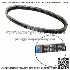 Drive Belt For Polaris 3211165 Snowmobile 600 800 Switchback Adventure / Rush