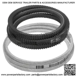 48" Deck Belts for John Deere X590 (- 110000) Tractor / 48X Inch Deck