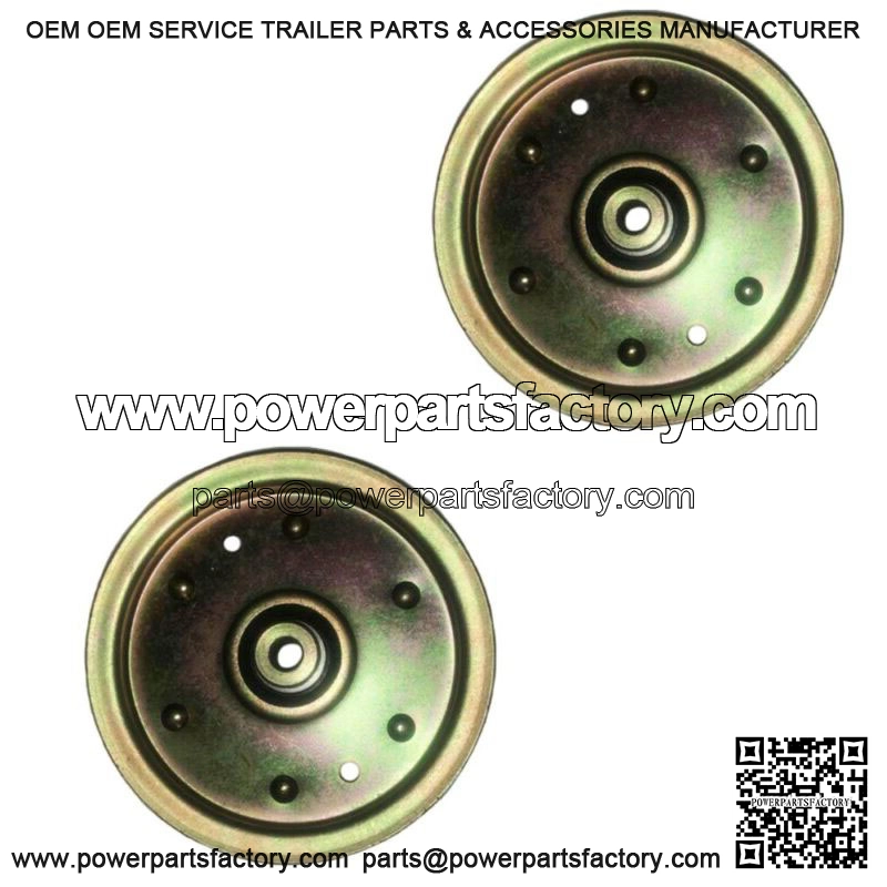 Set of 2 Idler Pulleys 956-04129 756-04129B 756-04129C 753-08171 (05G)