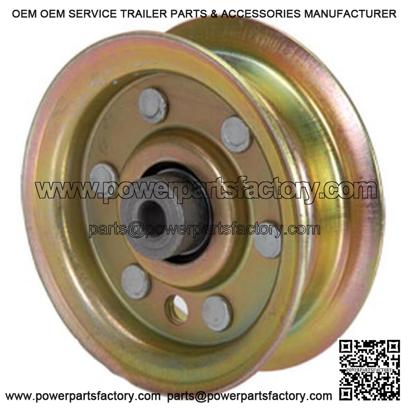 Flat Idler Pulley 42in Deck 2000 Up Lawn Mower Craftsman Fits Husqvarna Poulan 1 - Image 2
