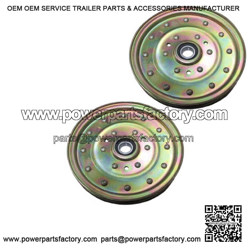Set of (2) Idler Pulley Fits Exmark Lazer Z 1-633109 116-4667 633109