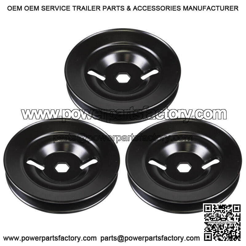 Spindle Pulley for John Deere L120 L130 LA130 LA140 Z245 M155979 3 Pack - Image 2