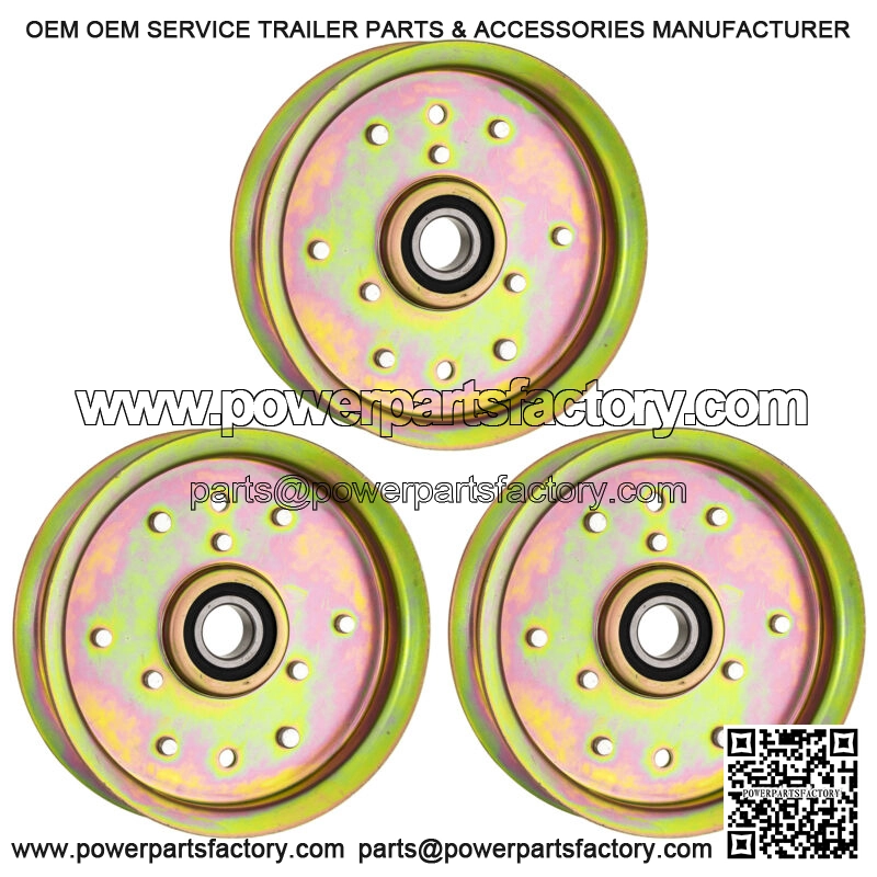 Mower Deck Idler Rebuild Kit for John Deere L120 L130 L100 L110 D140 D110 3-Pack