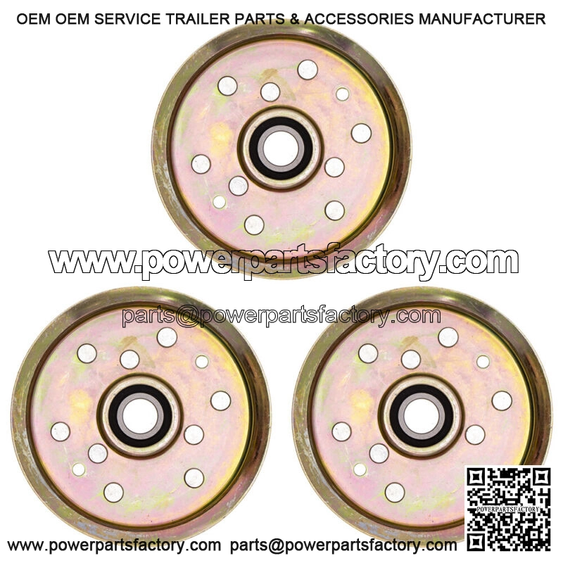Mower Deck Idler Rebuild Kit for John Deere L120 L130 L100 L110 D140 D110 3-Pack - Image 2