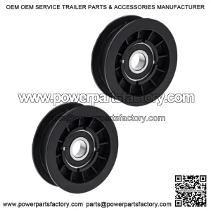 Idler Pulley Set for John Deere L120 L130 L100 L110 L118 L111 D140 L105 2-Pack