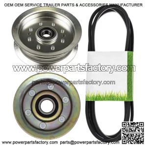 Mower Deck Idler & Belt Kit for John Deere L130 L100 L110 L118 L111 L105 D110
