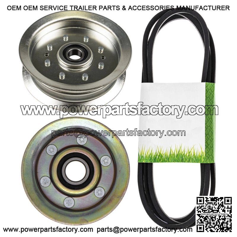 Mower Deck Idler & Belt Kit for John Deere L130 L100 L110 L118 L111 L105 D110