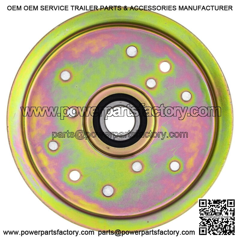 Flat Idler Pulley for John Deere L120 L130 L100 L110 D140 D110 L108 LA105 - Image 2