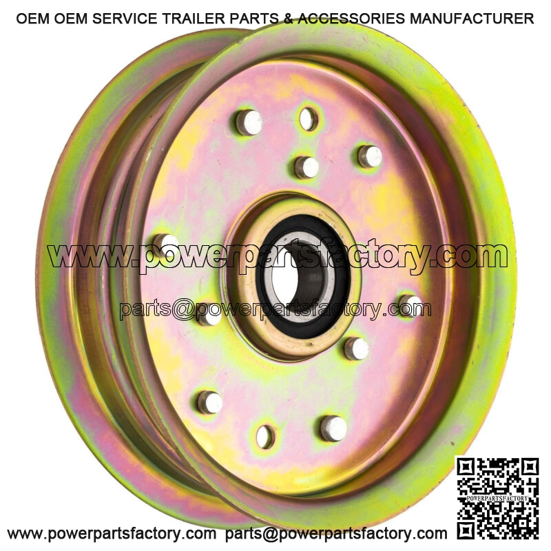 Flat Idler Pulley for John Deere L120 L130 L100 L110 D140 D110 L108 LA105 - Image 3