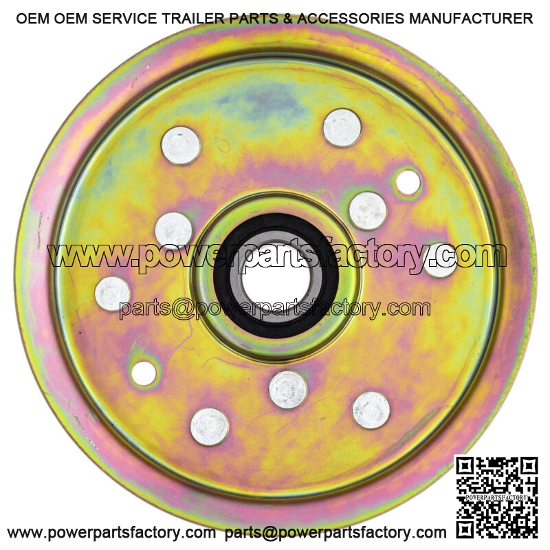 Flat Idler Pulley for John Deere L120 L130 L100 L110 D140 D110 L108 LA105 - Image 4