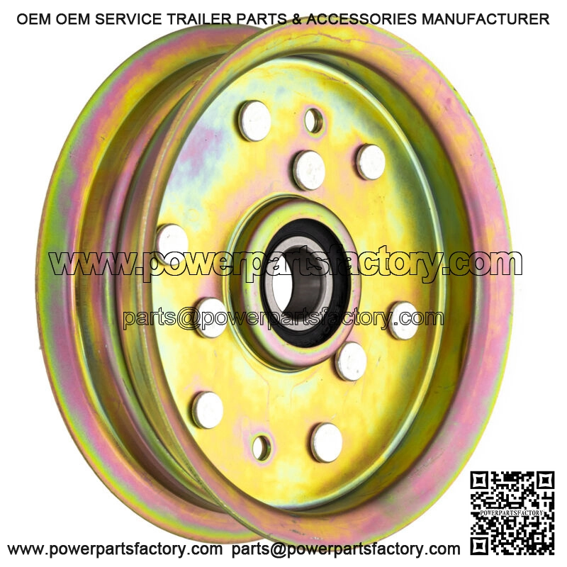 Flat Idler Pulley for John Deere L120 L130 L100 L110 D140 D110 L108 LA105 - Image 5