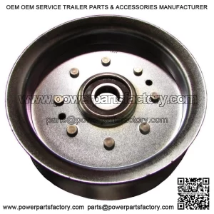 New Flat Idler Pulley Fits John Deere L120 L130 G110 GY20110 GY20629 GY22082