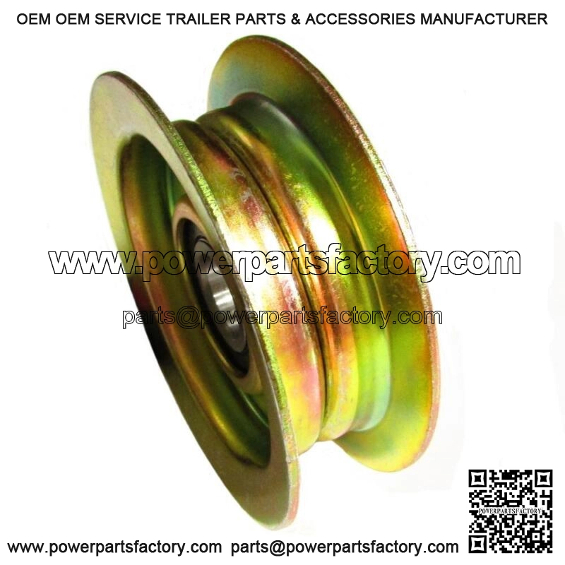 GY22172 GY20067 Flat Idler Pulley for Deck Fits John Deere L111 L118 L120 L130 - Image 2